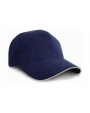 Casquette personnalisable RESULT Sandwich Brushed Cotton Cap