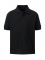 SG CLOTHING Cotton Polo Kids noir personnalisable