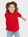 Polos à personnaliser SG CLOTHING Cotton Polo Kids rouge