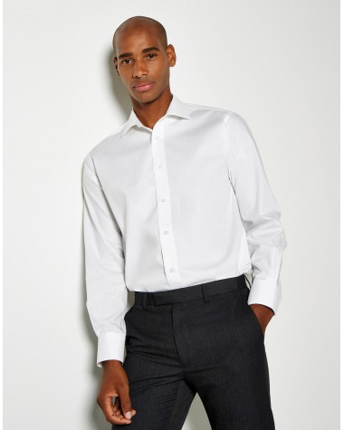KUSTOM KIT Classic Fit Premium Cutaway Oxford Shirt Hemd personalisierbar