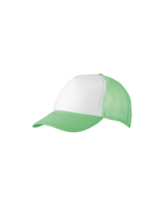 MYRTLE BEACH Casquette 5 panneaux Filet Polyester Kappe personalisierbar