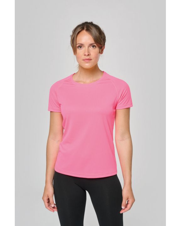 T-Shirt PROACT Damen Basic Sport Funktionsshirt Kurzarm personalisierbar