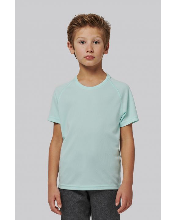 T-Shirt PROACT Kinder Basic Sport Funktionsshirt Kurzarm personalisierbar