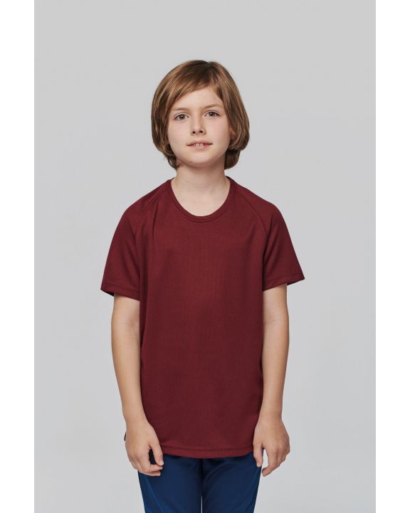 T-Shirt PROACT Kinder Basic Sport Funktionsshirt Kurzarm personalisierbar