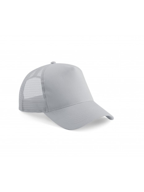BEECHFIELD Casquette américaine light grey/light grey personnalisable