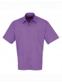 PREMIER Chemise Popeline rich violet personnalisable