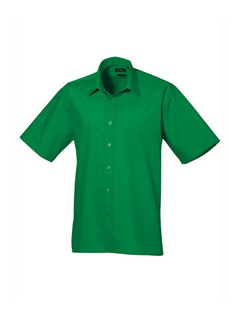 PREMIER Chemise Popeline emeraude personnalisable
