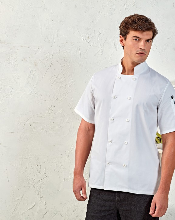 Veste personnalisable PREMIER Veste de cuisine manches courtes