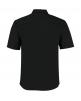 Hemd KUSTOM KIT Tailored Fit Mandarin Collar Shirt SSL voor bedrukking & borduring