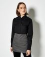 Hemd KUSTOM KIT Women's Tailored Fit Mandarin Collar Shirt voor bedrukking &amp; borduring