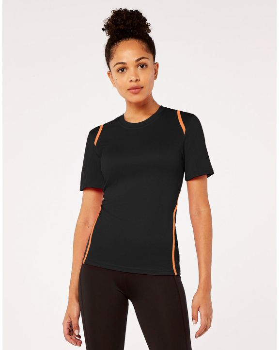 T-Shirt KUSTOM KIT Women's Regular Fit Cooltex® Contrast Tee personalisierbar