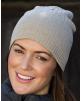 Mütze, Schal & Handschuh RESULT Delux Double Knit Cotton Beanie Hat personalisierbar