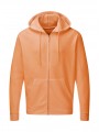 SG CLOTHING Hooded Full Zip Men cantaloupe personnalisable