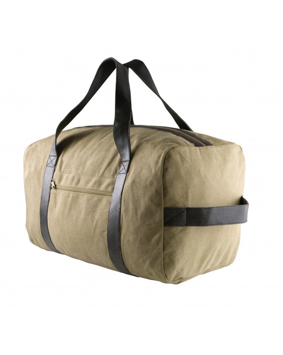 Tas & zak KIMOOD Vintage Canvas Reistas voor bedrukking &amp; borduring