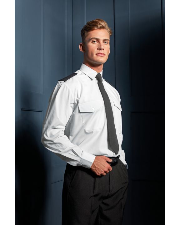 Hemd PREMIER Pilot Long Sleeved Shirt voor bedrukking & borduring