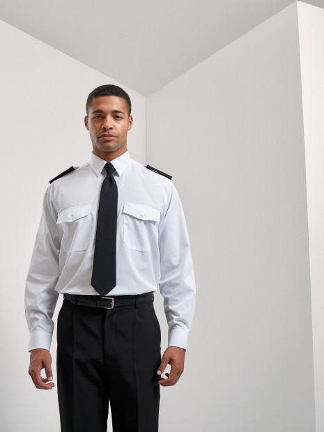 Chemises à personnaliser PREMIER Chemise Homme manches longues Pilote 