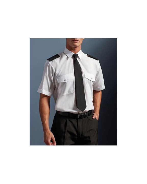 Chemise personnalisable PREMIER Chemise Homme manches courtes Pilote