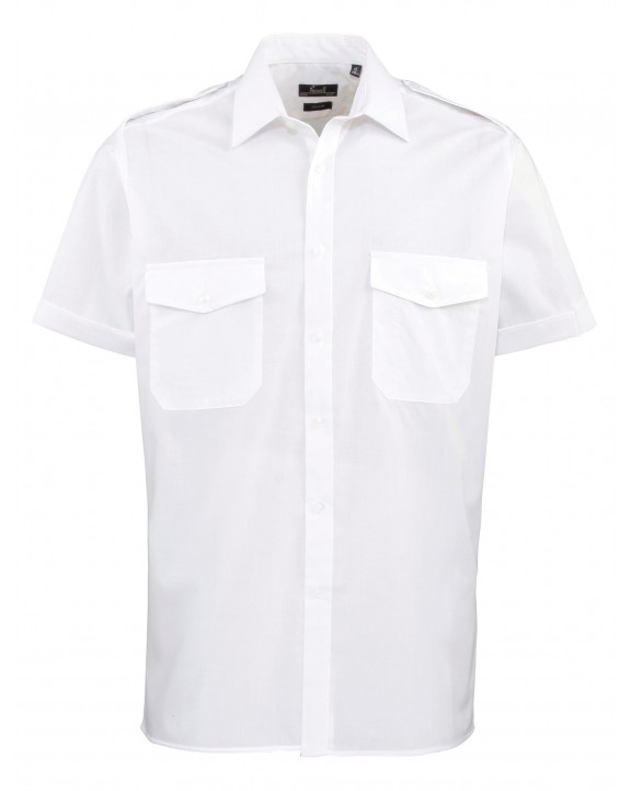 Chemise personnalisable PREMIER Chemise Homme manches courtes Pilote