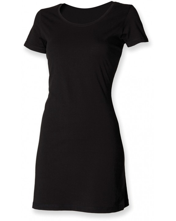 Jurk SKINNIFIT T-shirt Dress voor bedrukking &amp; borduring