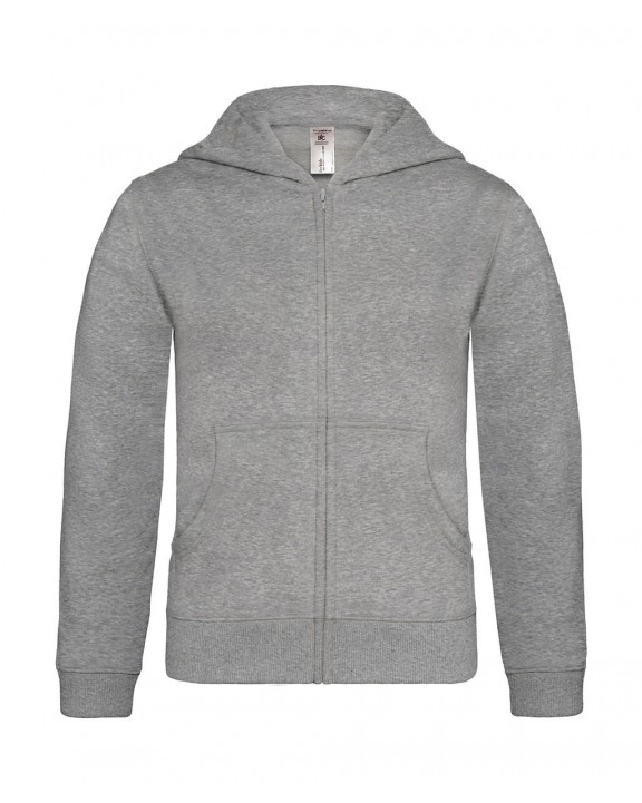 Sweat-shirt personnalisable B&C Hooded Full Zip/kids Sweat