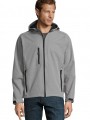 Softshells à personnaliser SOL'S Replay Men gris chiné