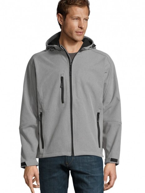 Softshells à personnaliser SOL'S Replay Men gris chiné