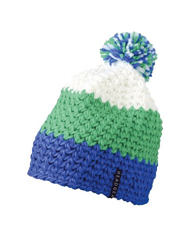 MYRTLE BEACH crocheted cap with pompon Mütze, Schal & Handschuh personalisierbar