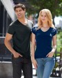 T-shirt GILDAN Softstyle® Fitted Ladies' V-neck T-shirt voor bedrukking &amp; borduring