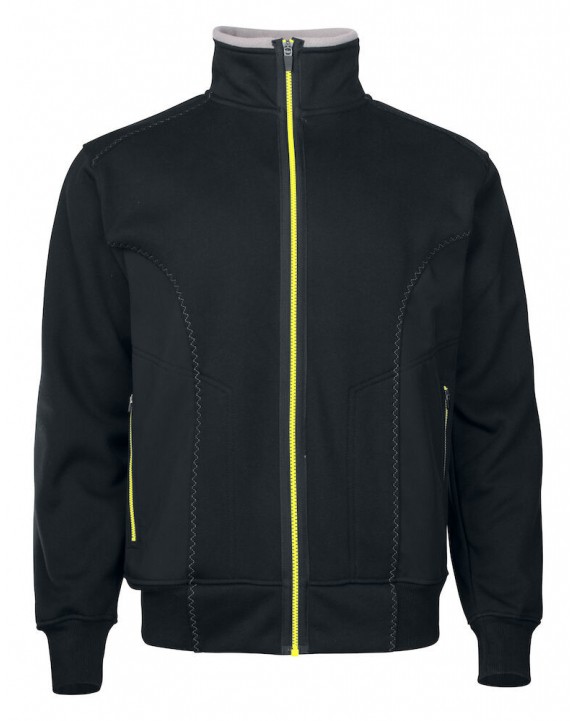 Sweat-shirt personnalisable PROJOB 2121 SWEATSHIRT FULL ZIP