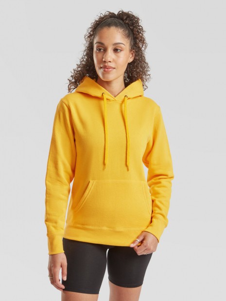 Sweat-shirts à personnaliser FOL LADIES CLASSIC HOODED SWEAT jaune tournesol