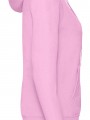 Sweat-shirts à personnaliser FOL LADIES CLASSIC HOODED SWEAT rose clair
