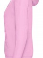 Sweat-shirts à personnaliser FOL LADIES CLASSIC HOODED SWEAT rose clair