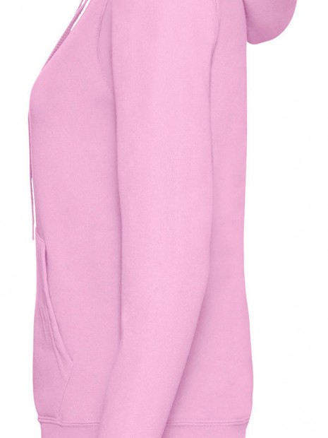 Sweat-shirts à personnaliser FOL LADIES CLASSIC HOODED SWEAT rose clair