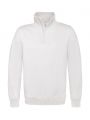 Sweater B&C ID.004 Cotton Rich 1/4 Zip Sweat voor bedrukking &amp; borduring