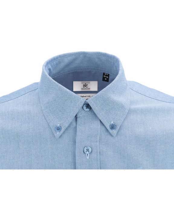 Hemd B&C Oxford LSL/men Shirt voor bedrukking & borduring