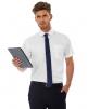 Chemise personnalisable B&C Smart SSL/men Poplin Shirt