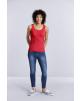 T-shirt GILDAN Softstyle® Fitted Ladies' Tank Top voor bedrukking & borduring