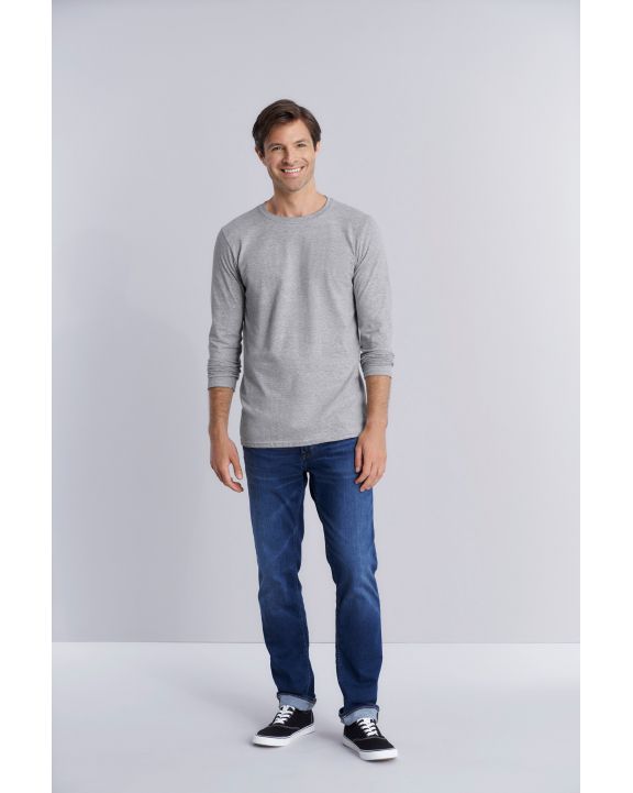 T-Shirt GILDAN Men's Softstyle Long-Sleeved T-shirt personalisierbar