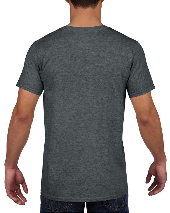 T-shirt personnalisable GILDAN T-shirt homme col v Softstyle