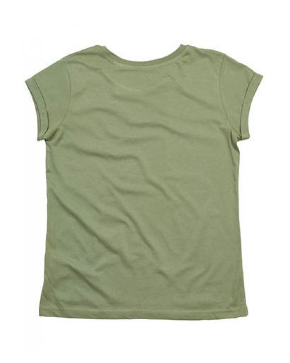 T-shirt personnalisable MANTIS Women's Organic Roll Sleeve T