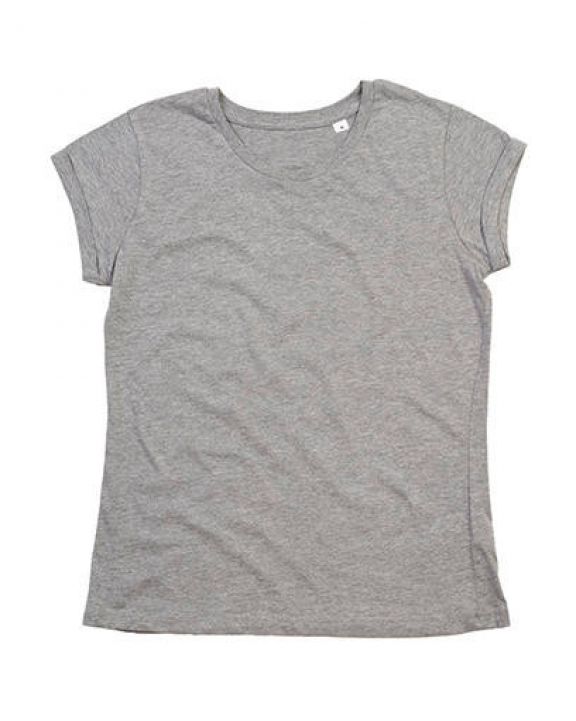 T-shirt MANTIS Women's Organic Roll Sleeve T voor bedrukking & borduring